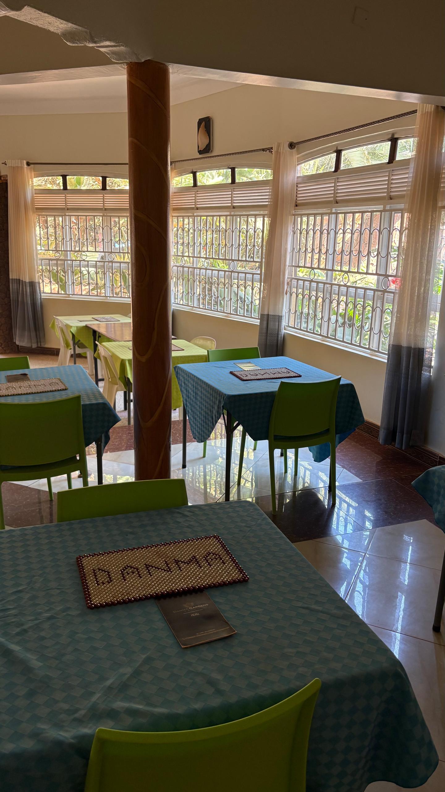 Danma Gardens restaurant and bar in Buloba, Uganda