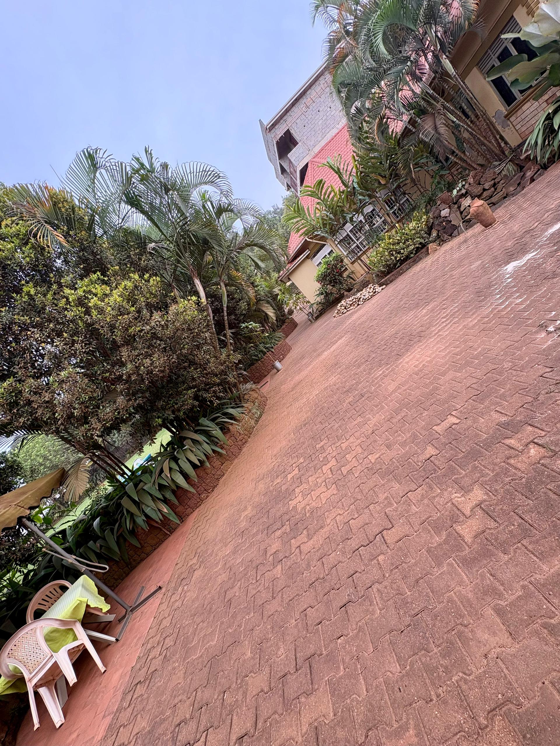 Ample parking space at Danma Gardens Hotel, Buloba